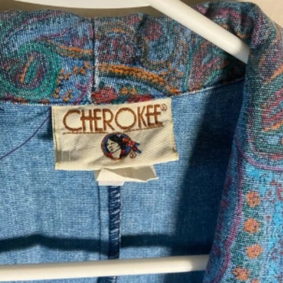 Vintage Cherokee Denim Blazer - Picture 6 of 8